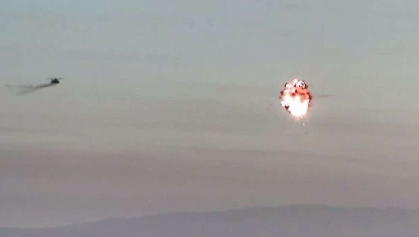 "רשאים להפיל": כך חיל האוויר יירט את הכטב"ם מתימן | צפו