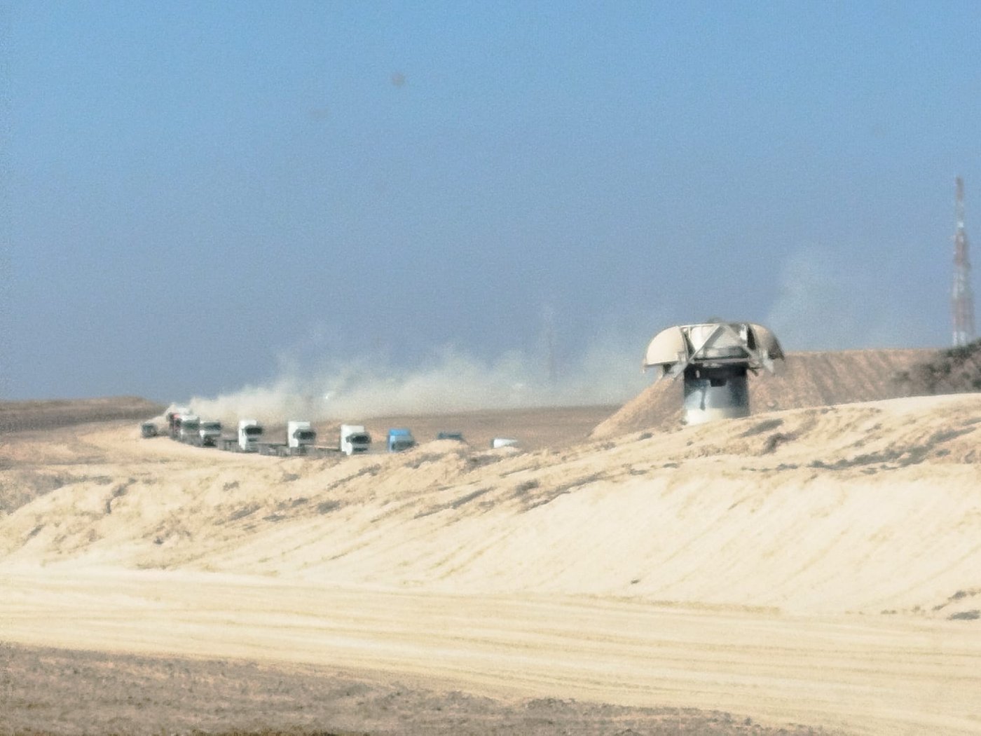 עוד כאב ראש לישראל? אחרי המשט, שיירה יבשתית בדרך לעזה