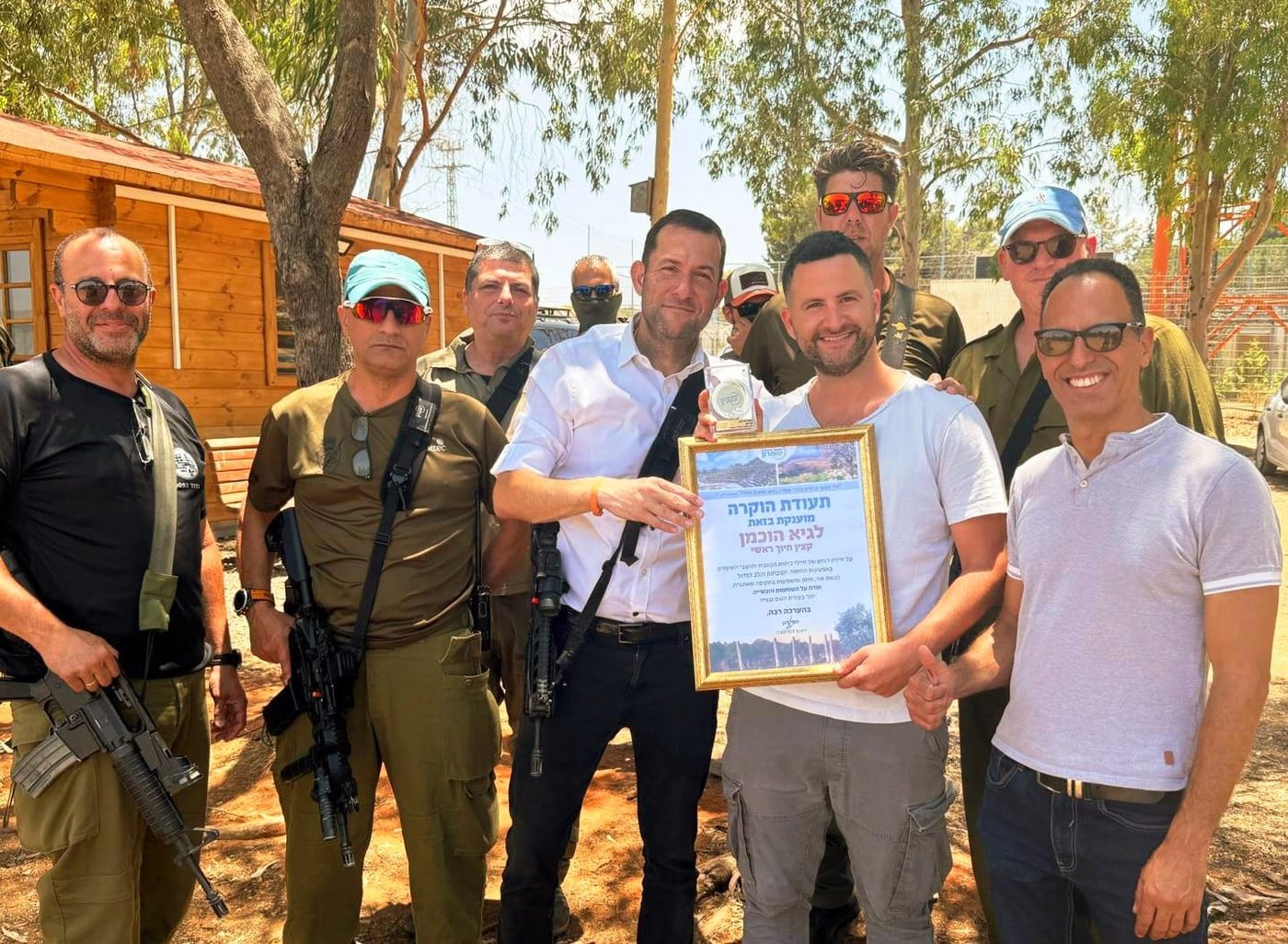 גיא הוכמן בשומרון: אין על השומרון, אנחנו בתקופה היסטורית!