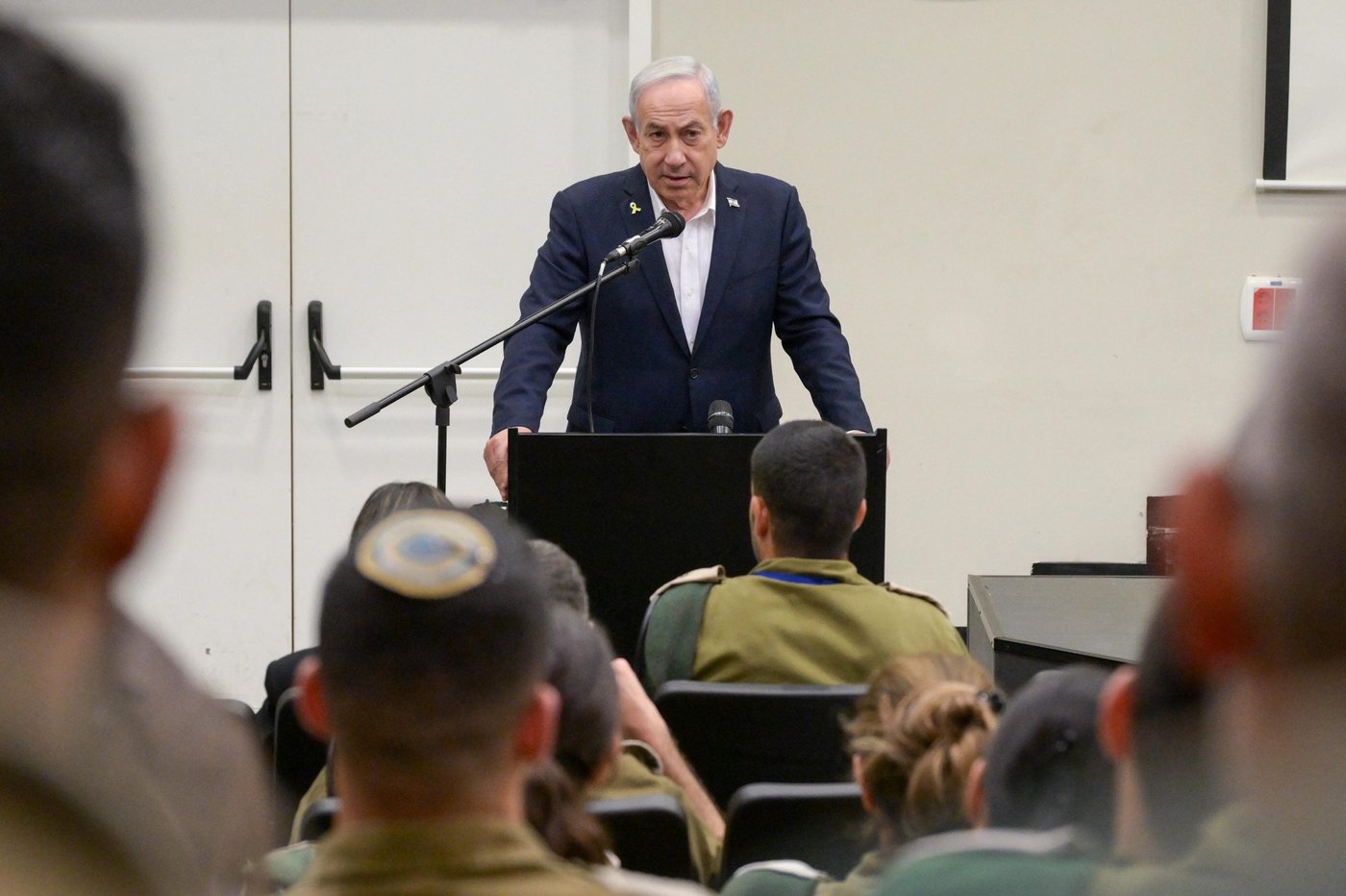 נתניהו באגף המודיעין: "יש לנו עוד עבודה להשלים"