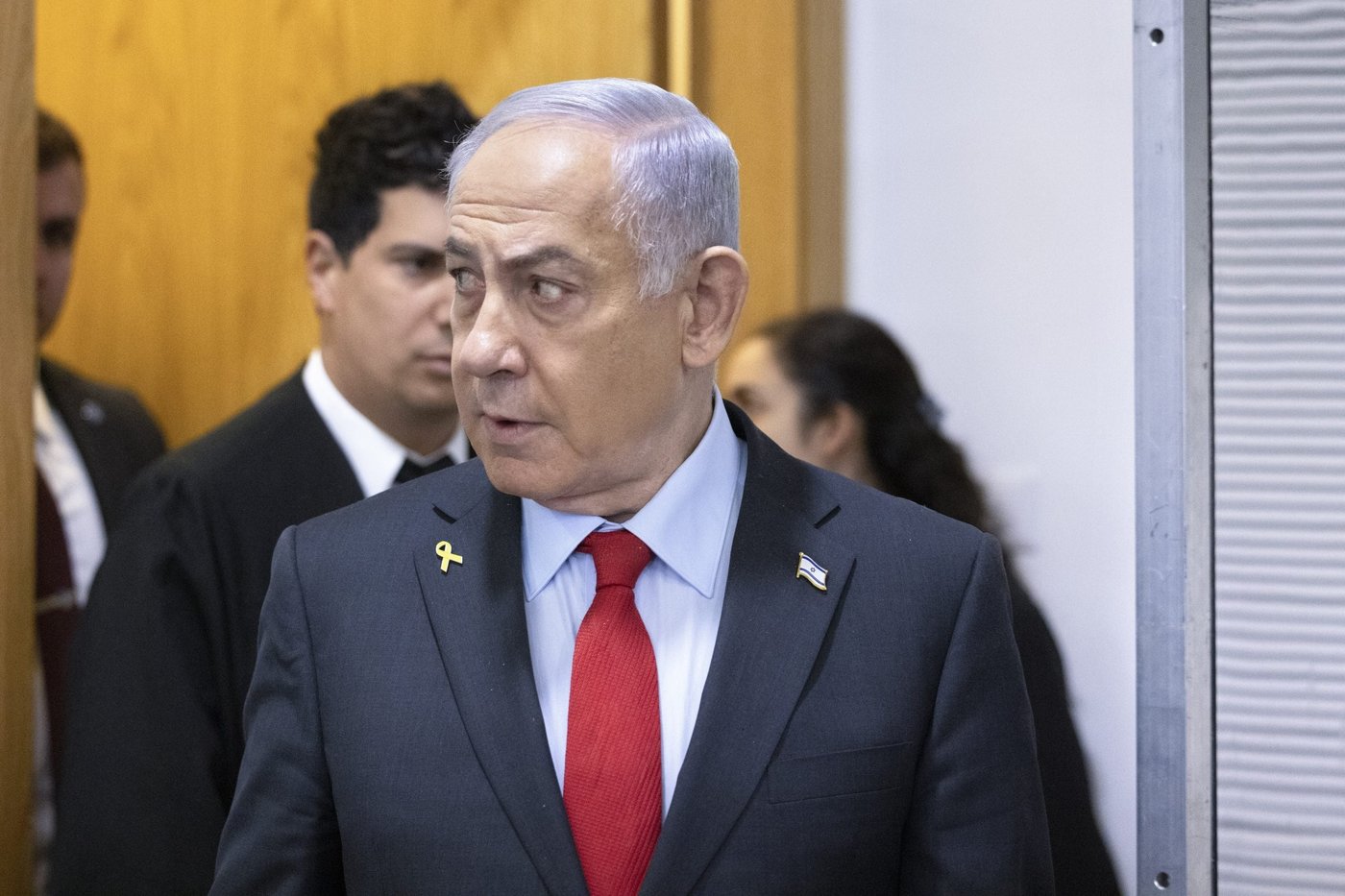 נתניהו בבית המשפט