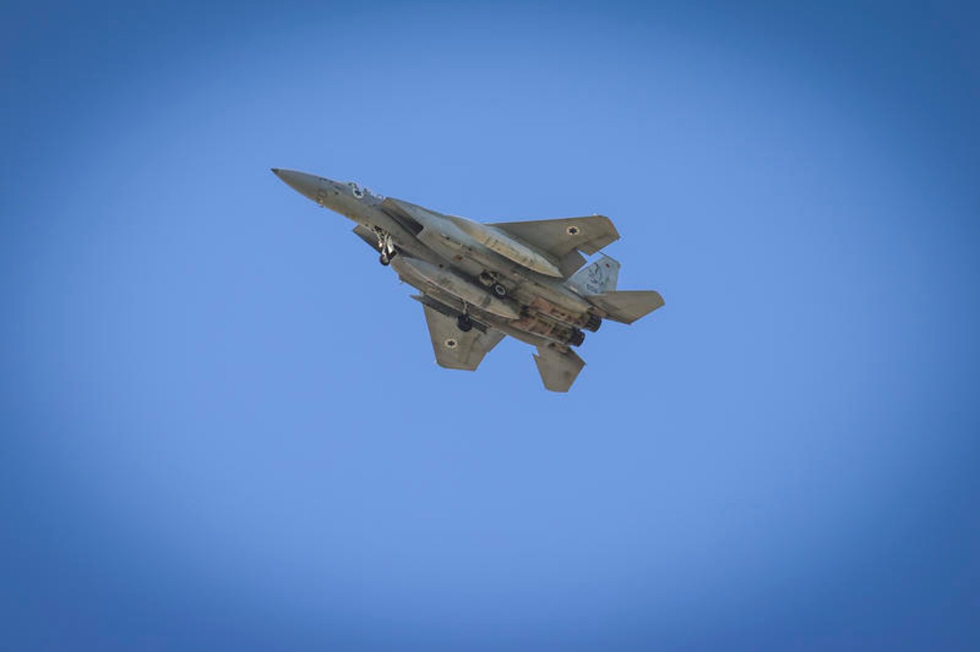 בז F-15A טייפון 658 בשמי הארץ