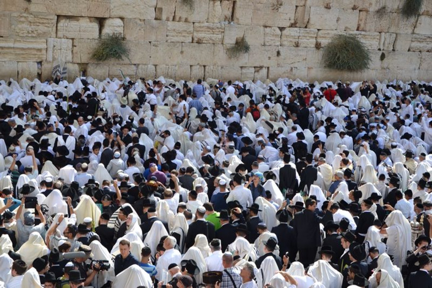 לברך את עמו ישראל באהבה: ברכת הכהנים תשע"ד בכותל המערבי, תיעוד מרהיב