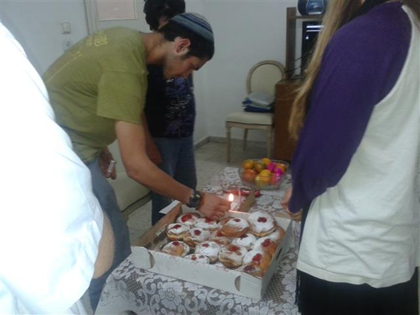 פעילי ההנהגה הצעירה מדליקים אור בדרום ת"א