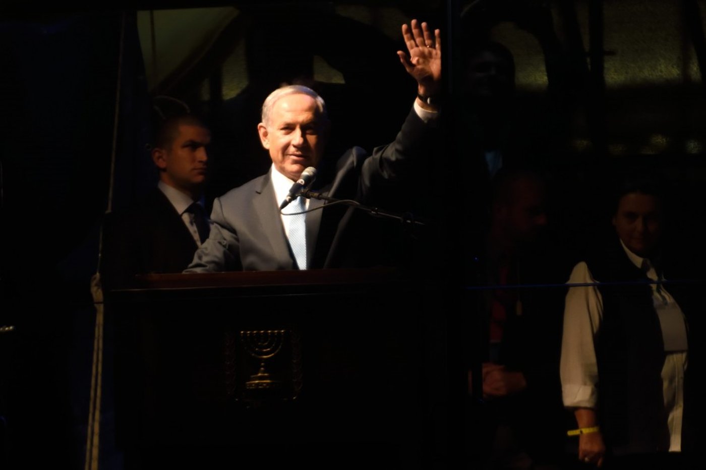 Right-Wing Rally in Tel-Aviv