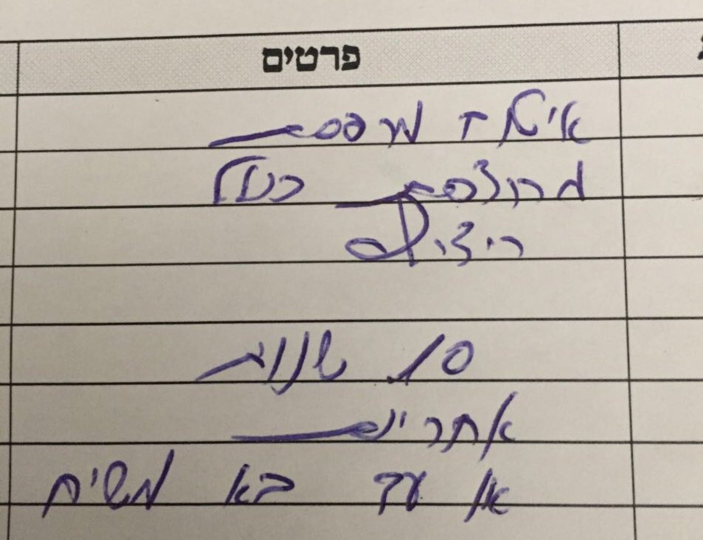 החשבונית שקיבל פולקמן (מתוך טוויטר)