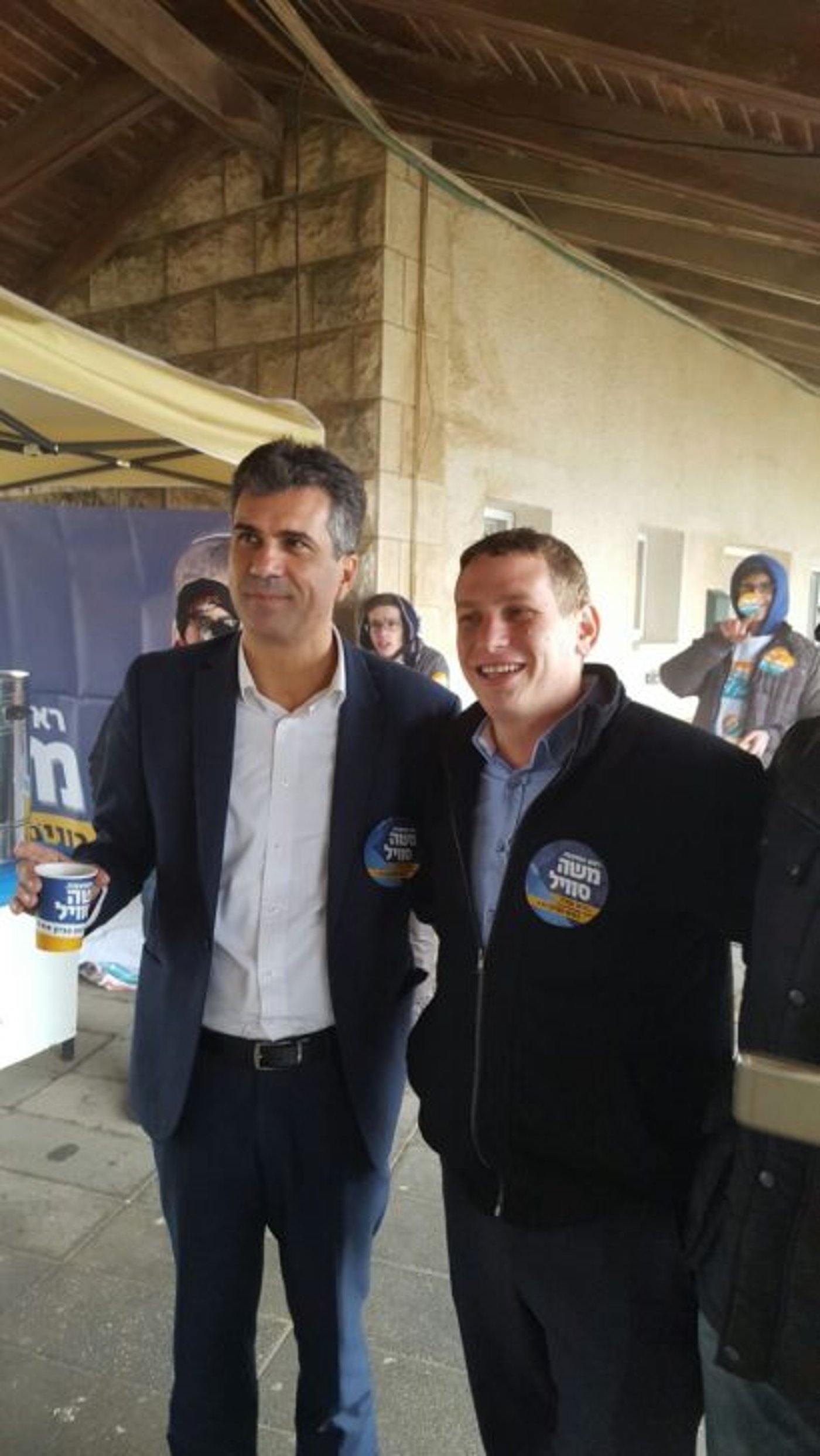 השר אלי כהן עם סוויל