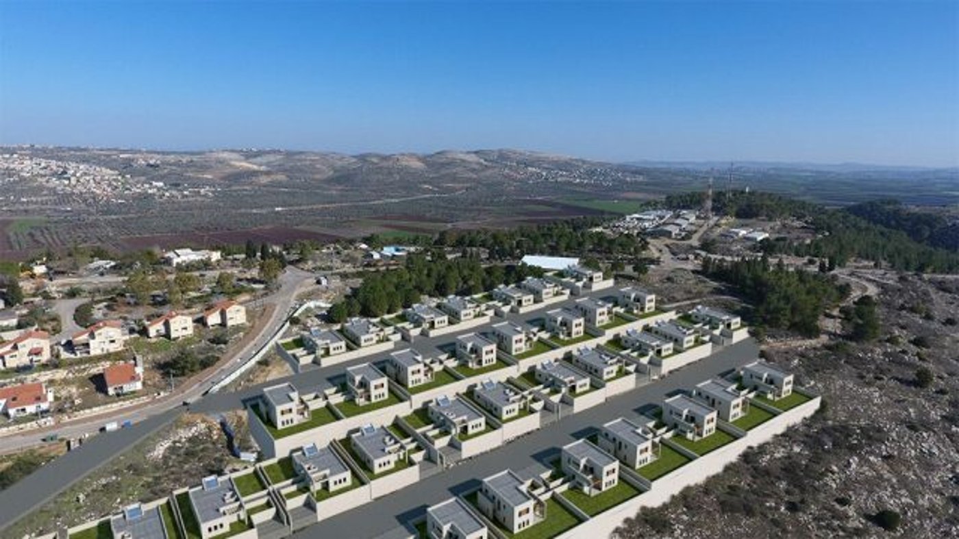 הדמיה של הפרויקט בנווה דרור