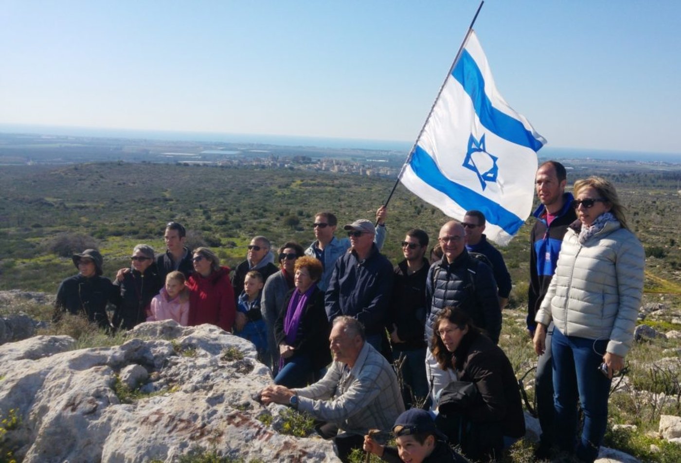 משפחת פחטר באזכרה השנתית לזכר יחיעם הי"ד