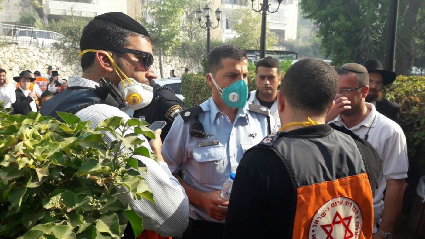 שריפה ביער ירושלים: תושבים פונו מבתיהם