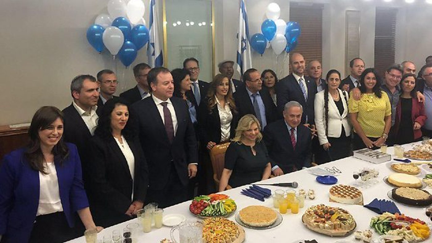 מסיבת יום ההולדת במשרד רה"מ