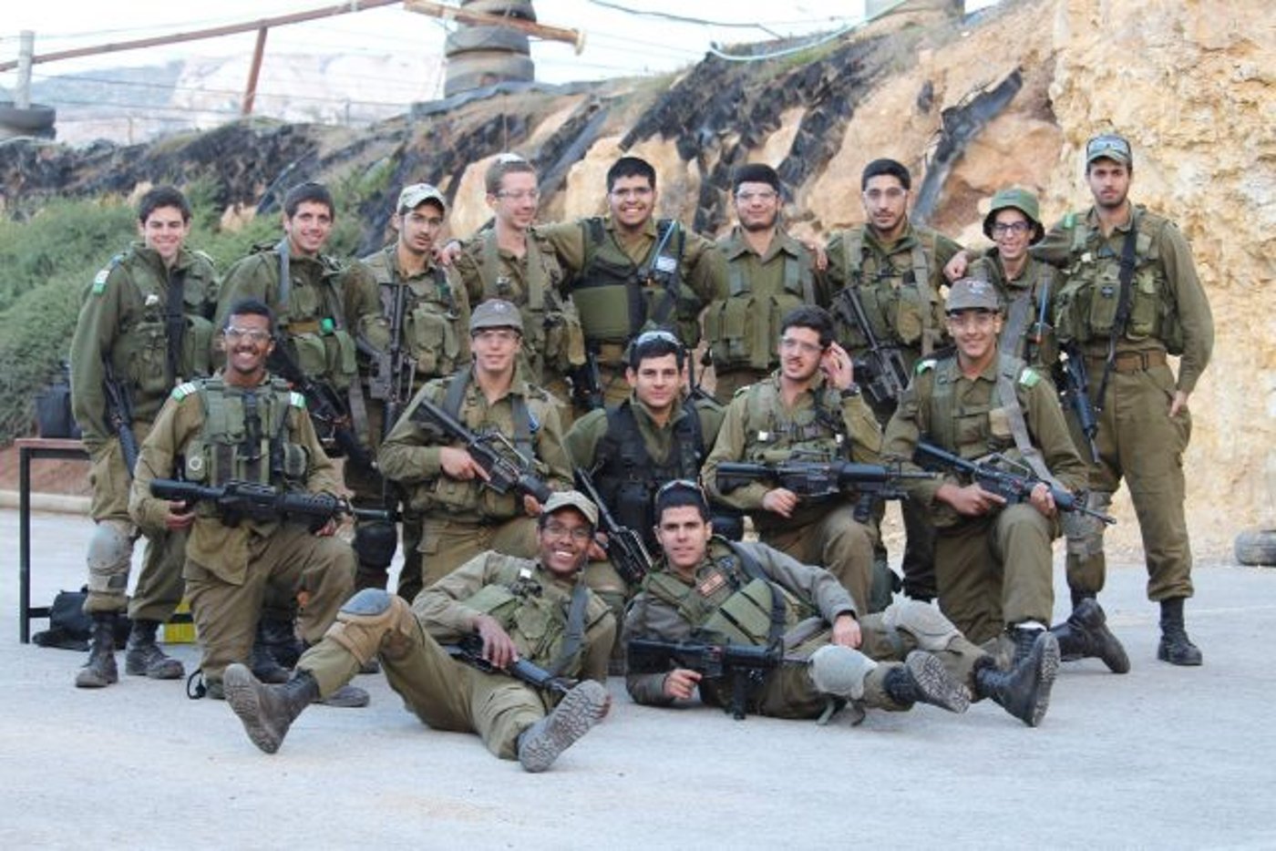 תלמידי הפנימייה הצבאית (קרדיט: דביר הריסון)