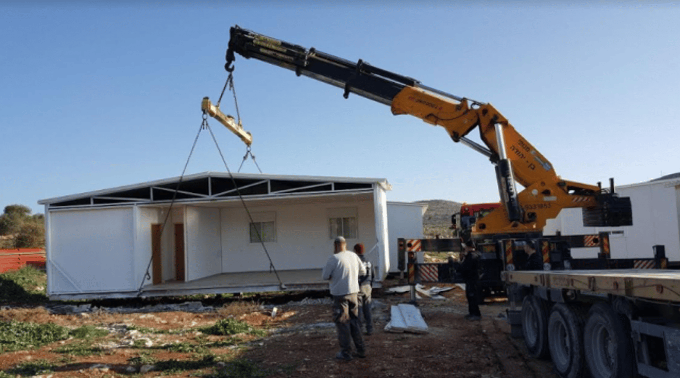 שהחיינו: קראווילה ראשונה הונחה ביישוב 'עמיחי'
