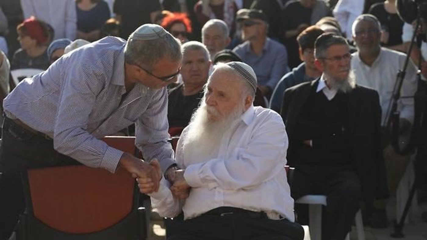 הרב דרוקמן וח"כ שטרן