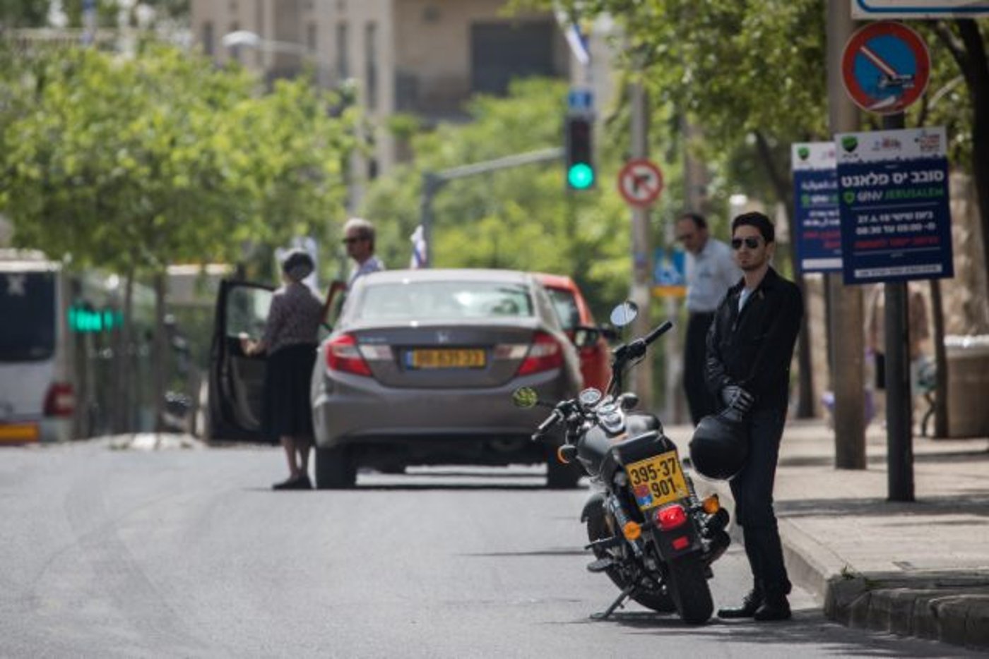 רחוב המלך ג'ורג במרכז ירושלים