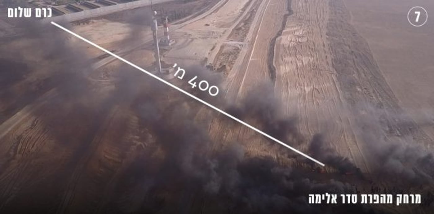 הפרות הסדר האלימות מתרחשות במרחק קצר מאד מהישוב הישראלי כרם שלום