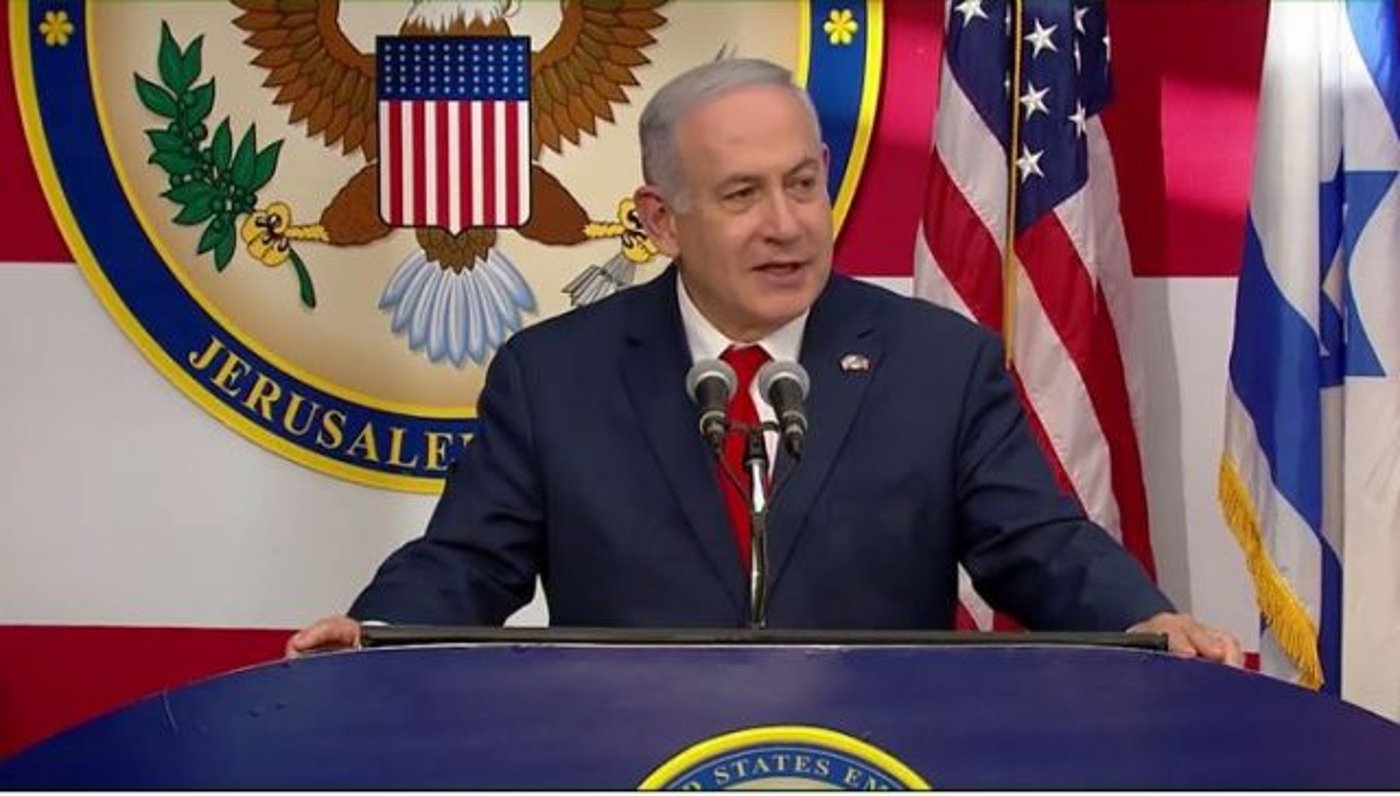 עדים לרגע היסטורי: שגרירות ארה"ב נחנכה בירושלים
