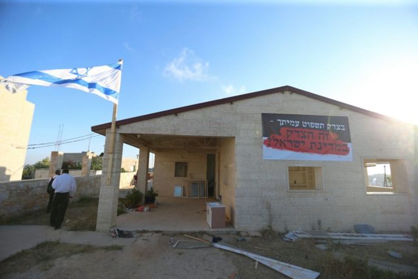 גלריה • היום האחרון לפני הפינוי בנתיב האבות