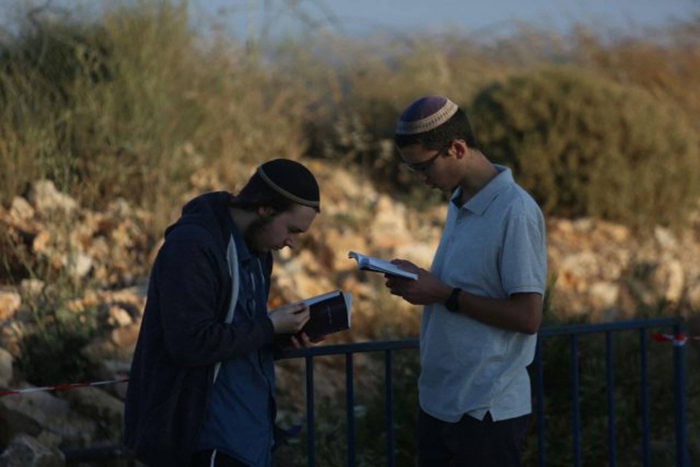 גלריה • היום האחרון לפני הפינוי בנתיב האבות