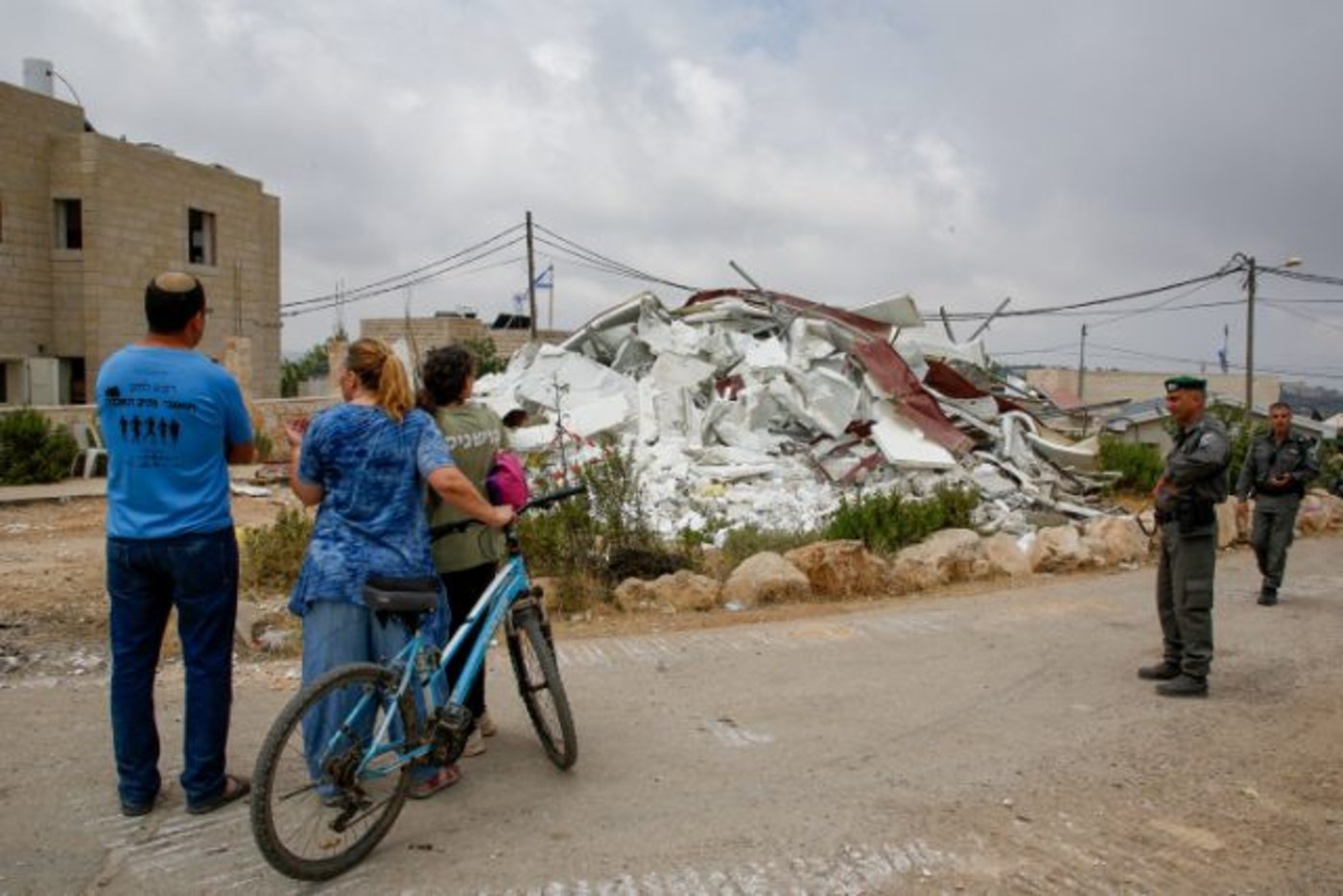 כלא היו • תיעוד: הרס הבתים בנתיב האבות