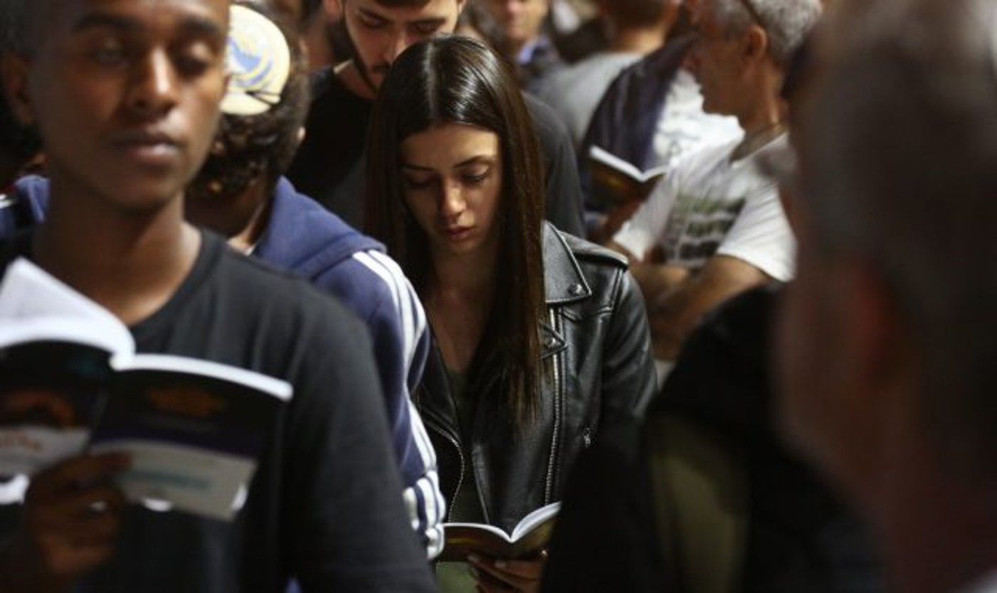 גלריית ענק: עשרות אלפים באירוע הסליחות בכותל
