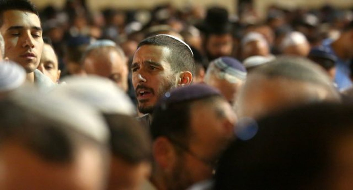 גלריית ענק: עשרות אלפים באירוע הסליחות בכותל