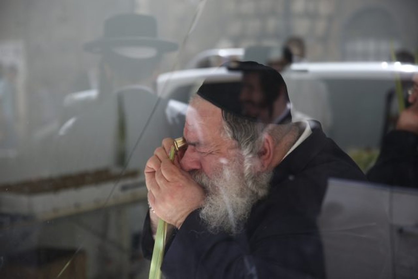 גלריה • 4 המינים ובניית סוכה: ההכנות לחג בירושלים