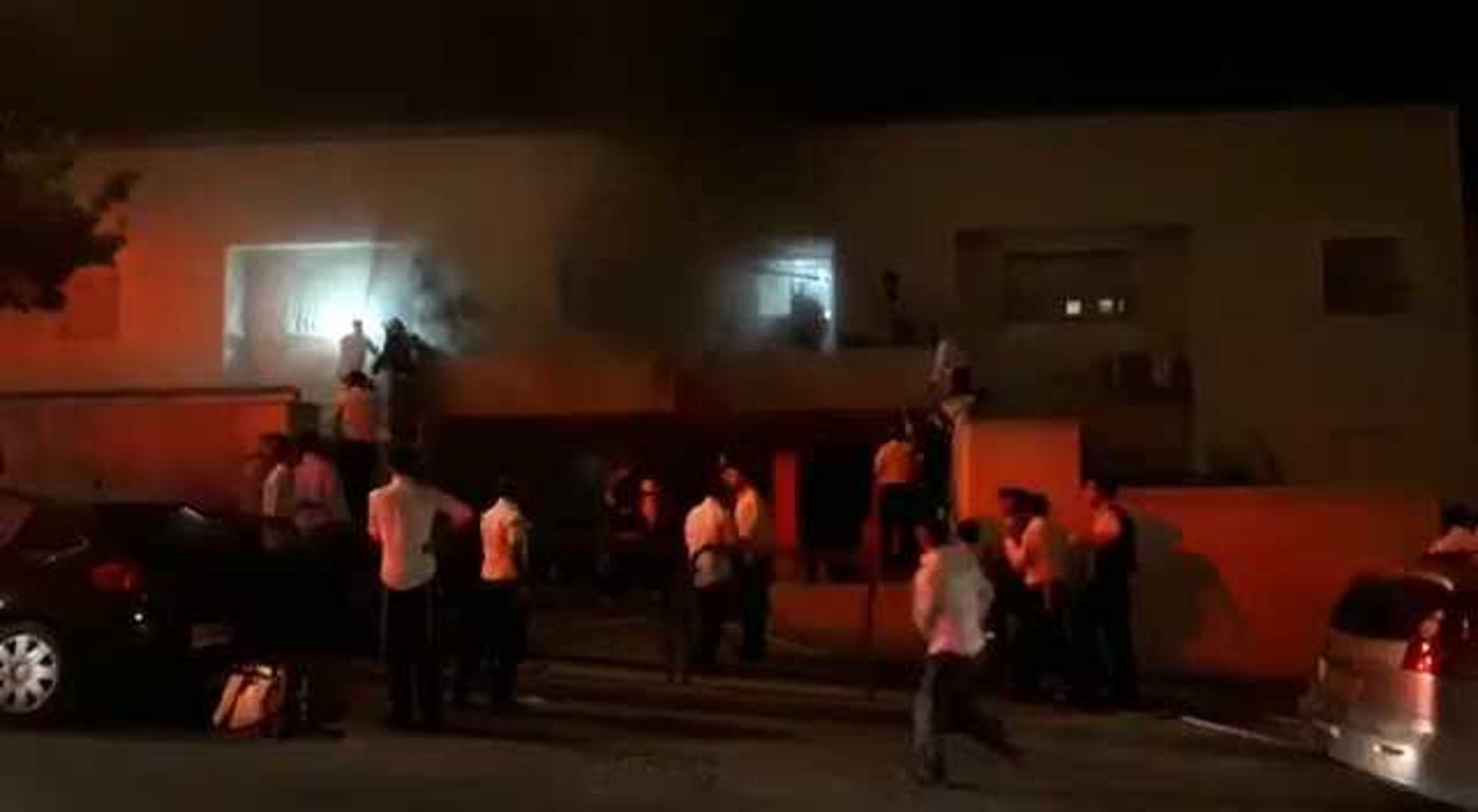 אסון בביתר עילית: שני ילדים נספו בשריפה