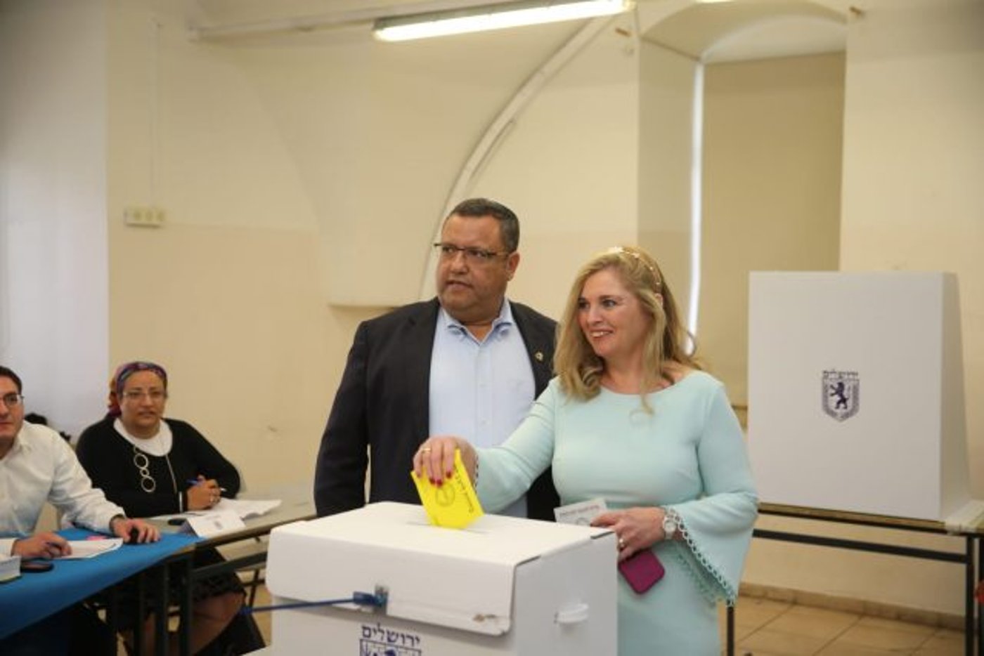 מצביעים ומתפללים: סיכום מחצית יום הבחירות • גלריה