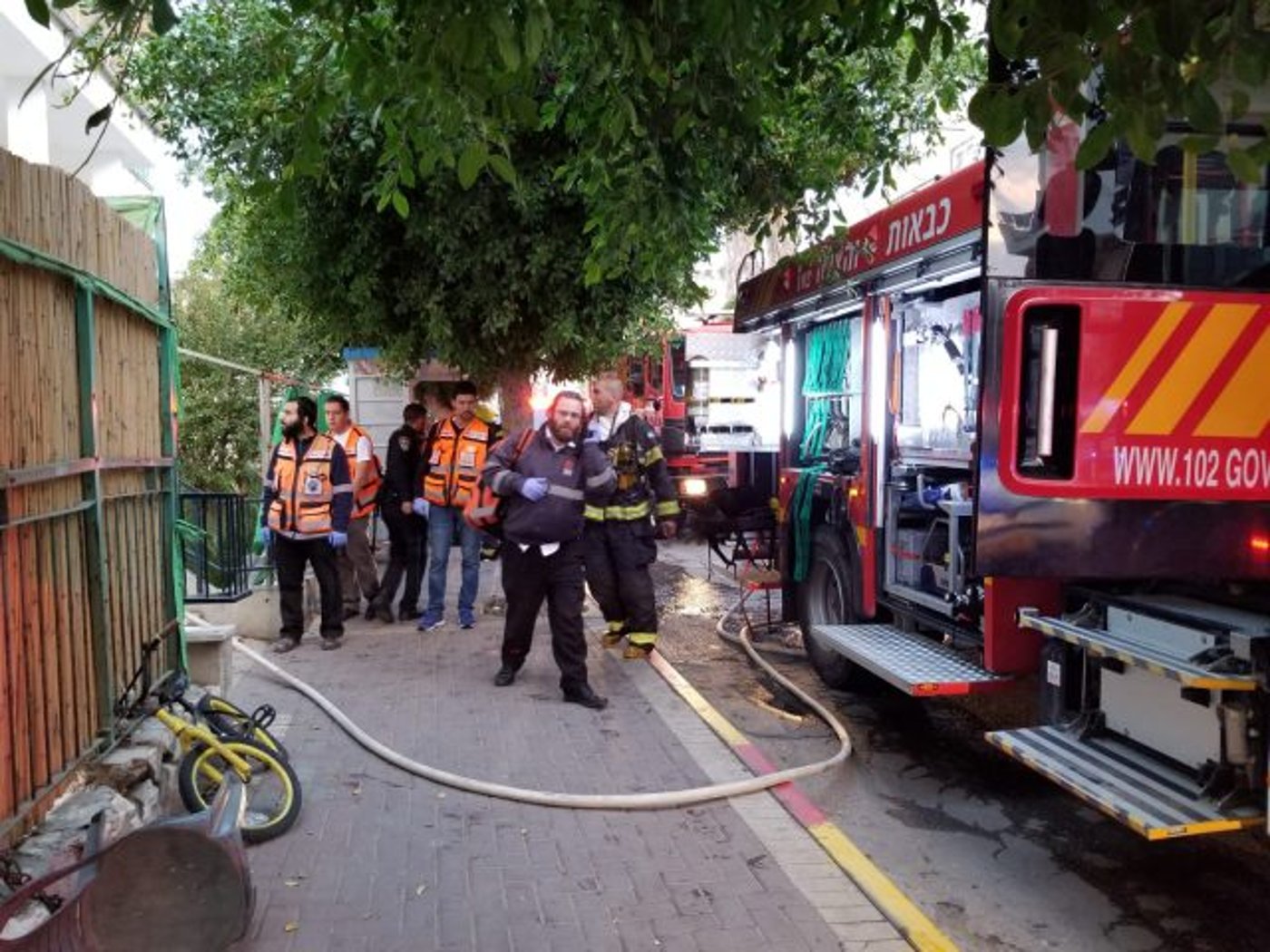 שריפה בדירה בבית שמש: שני ילדים פצועים קשה