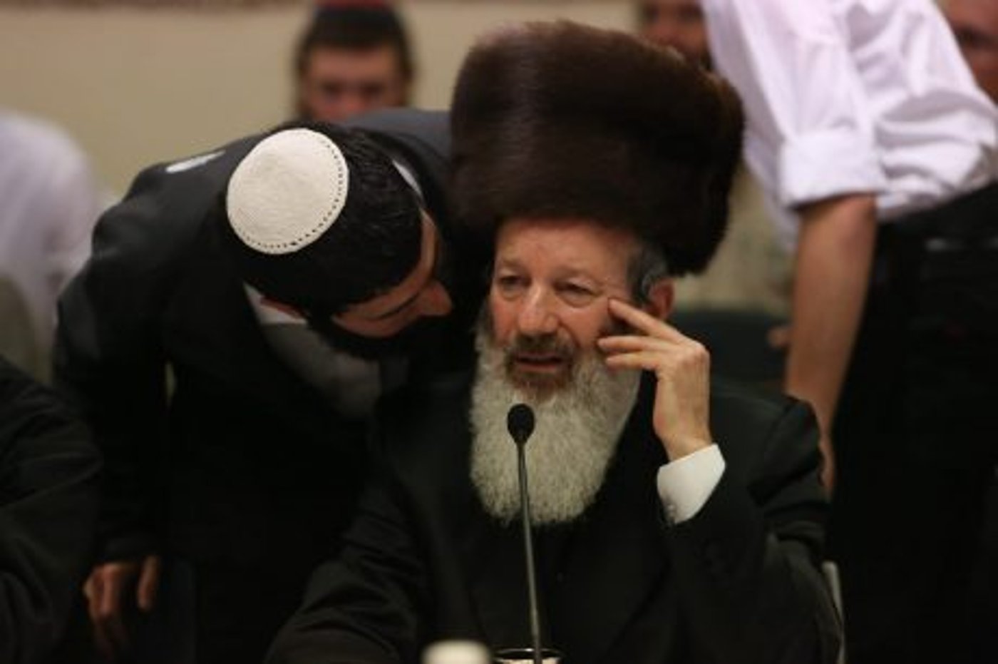 מרהיב: תיעוד מהטיש של האדמ"ור הציוני