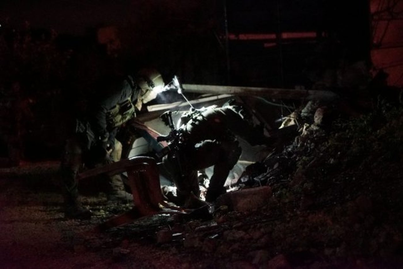 תיעוד: המצוד אחר המחבל מגבעת אסף. צפו