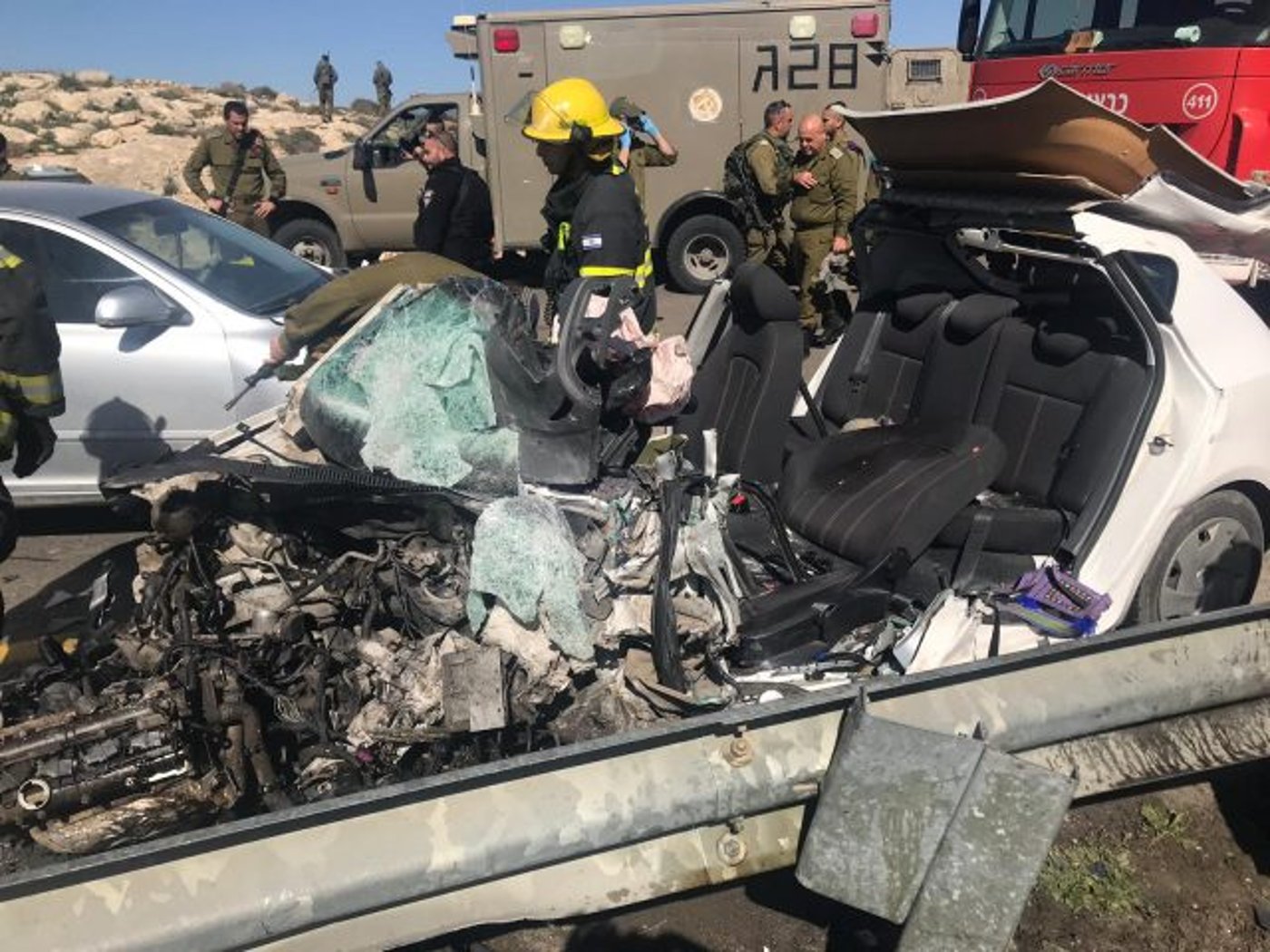 ישי ריבלין מאפרת נהרג בתאונה בהר חברון