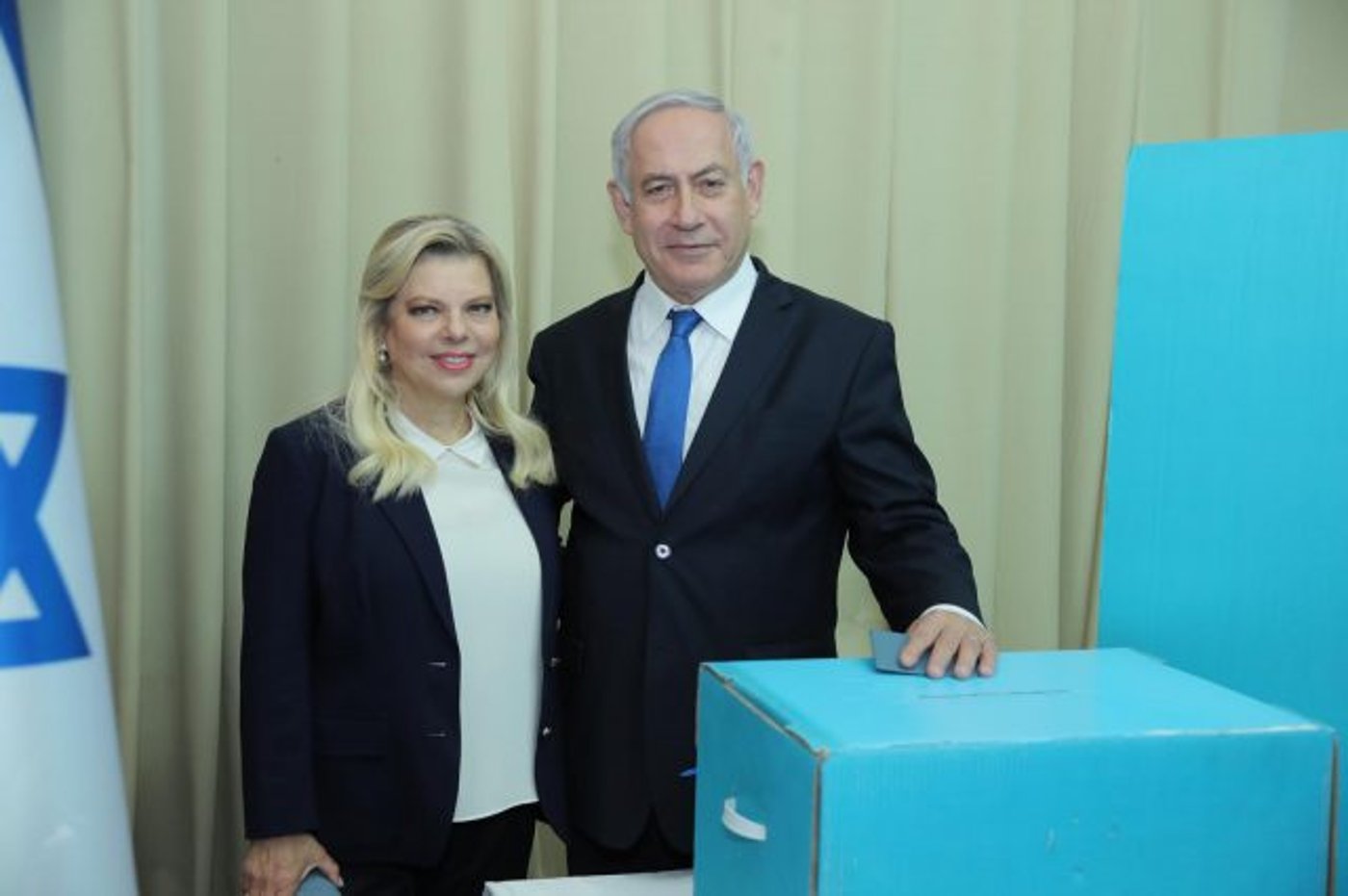 "לחזק את הליכוד": נתניהו הצביע בפריימריז • צפו