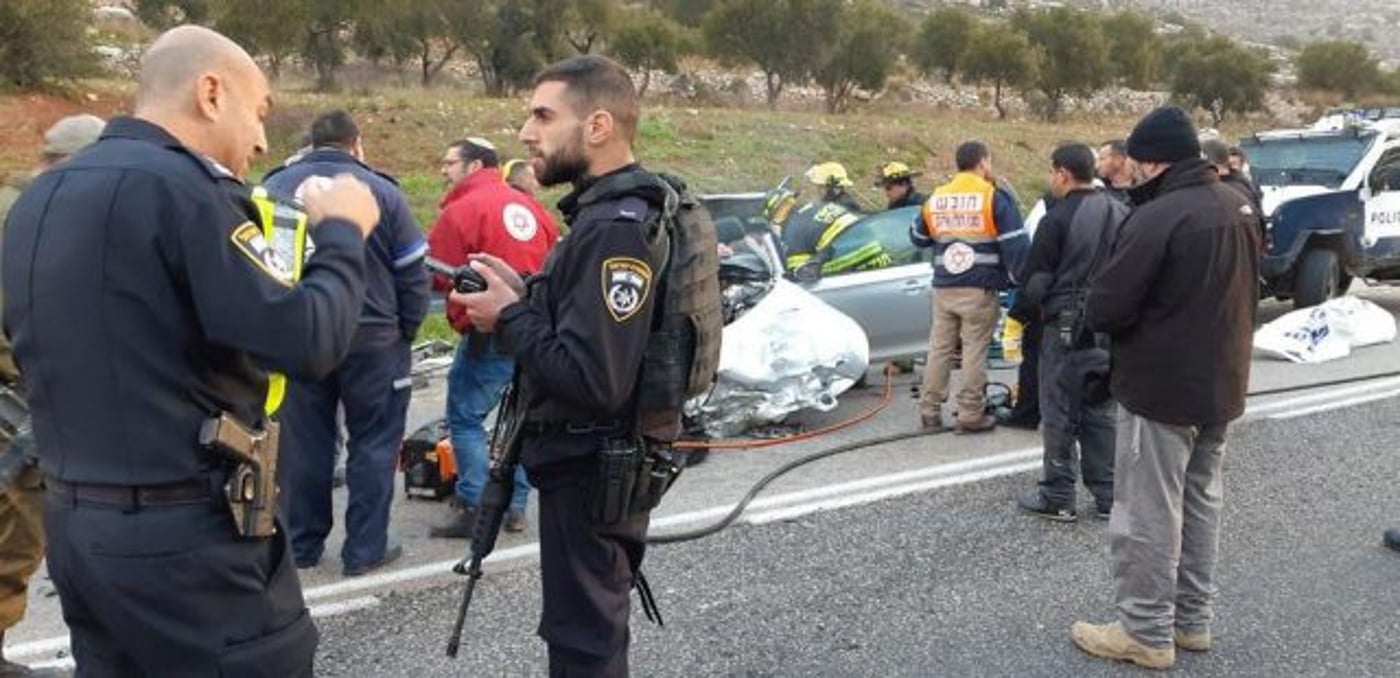 ההרוגים בתאונה ליד עלי: תושבי היישוב עפרה