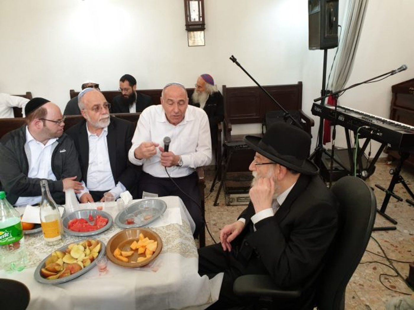 גלרייה: הקבלת פני רבו עם רבה של ירושלים