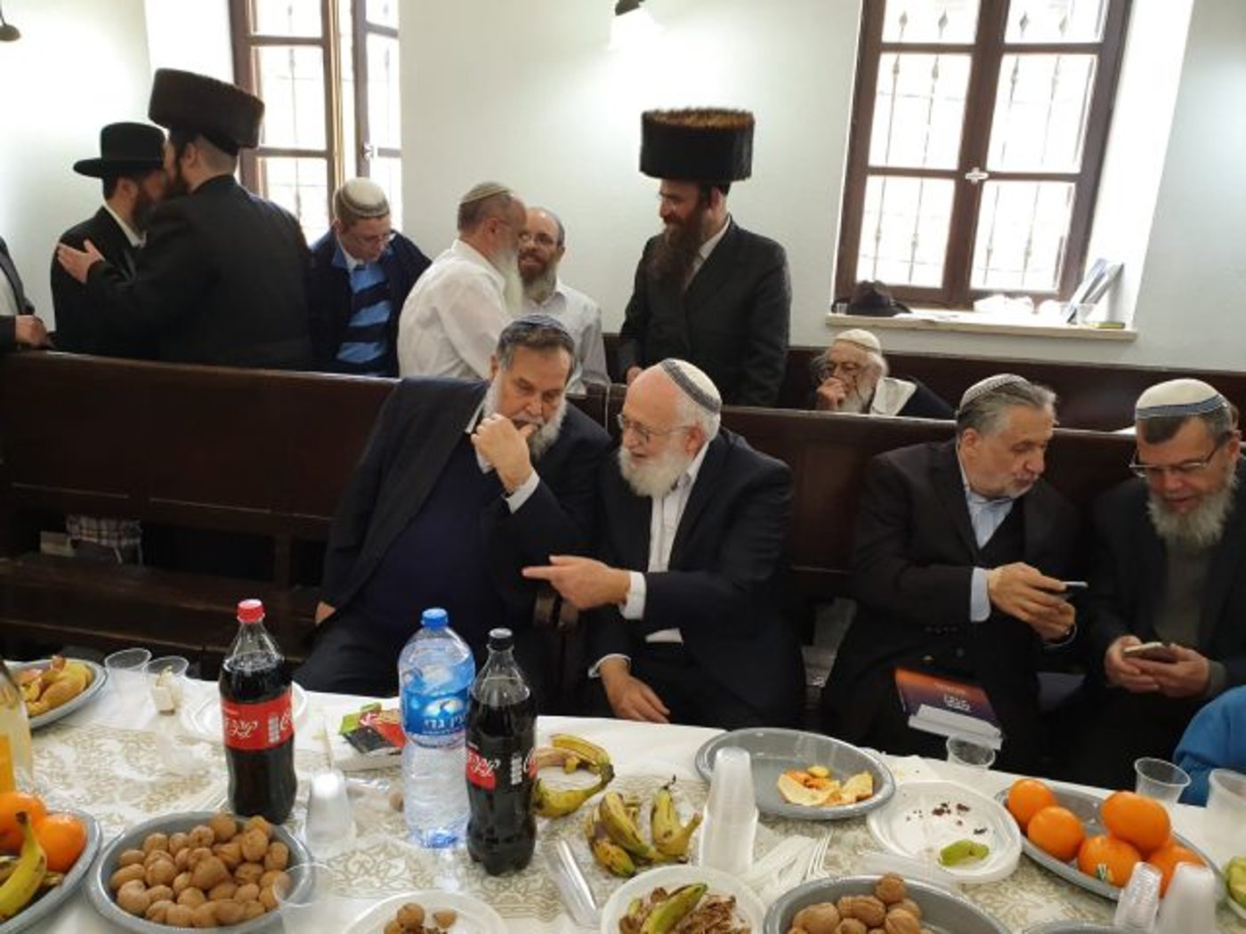 גלרייה: הקבלת פני רבו עם רבה של ירושלים