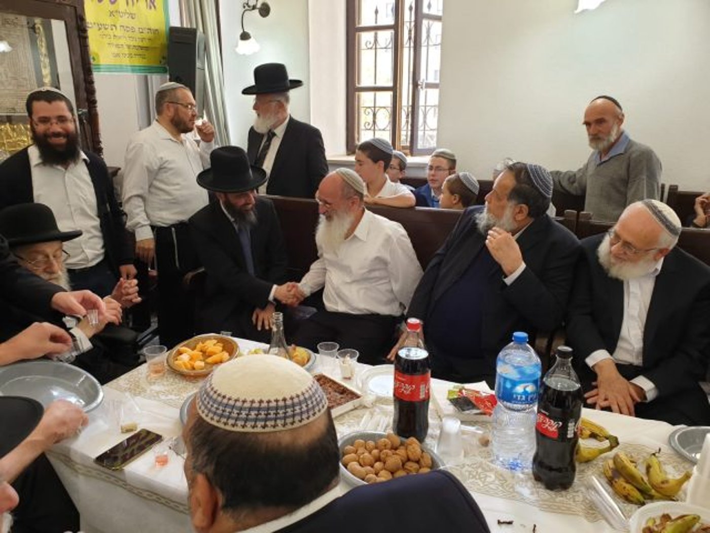 גלרייה: הקבלת פני רבו עם רבה של ירושלים