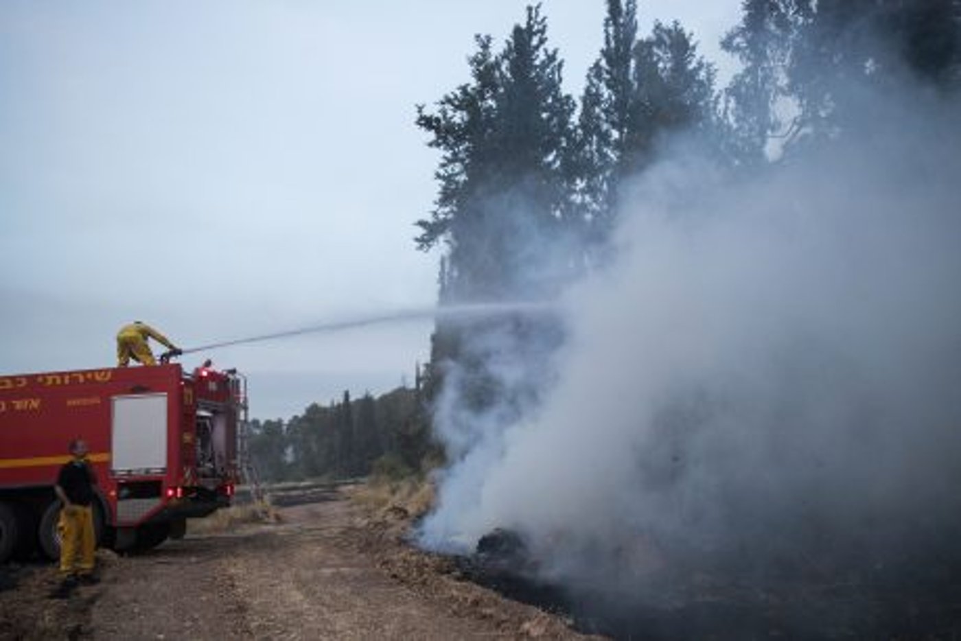 סיכום אירועי השריפות: 1023 מוקדי אש; 0 הרוגים