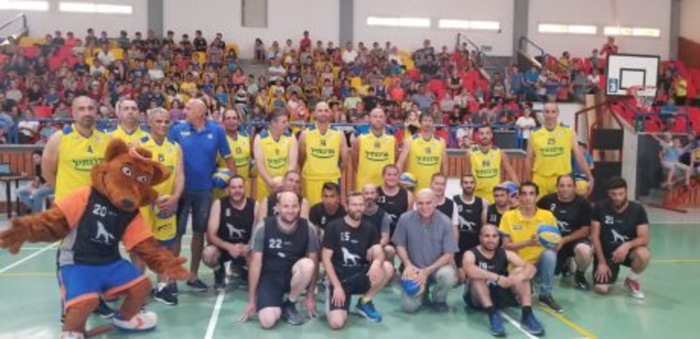 וותיקי מכבי ת"א בכדורסל מול נבחרת בנימין – מי ניצח?