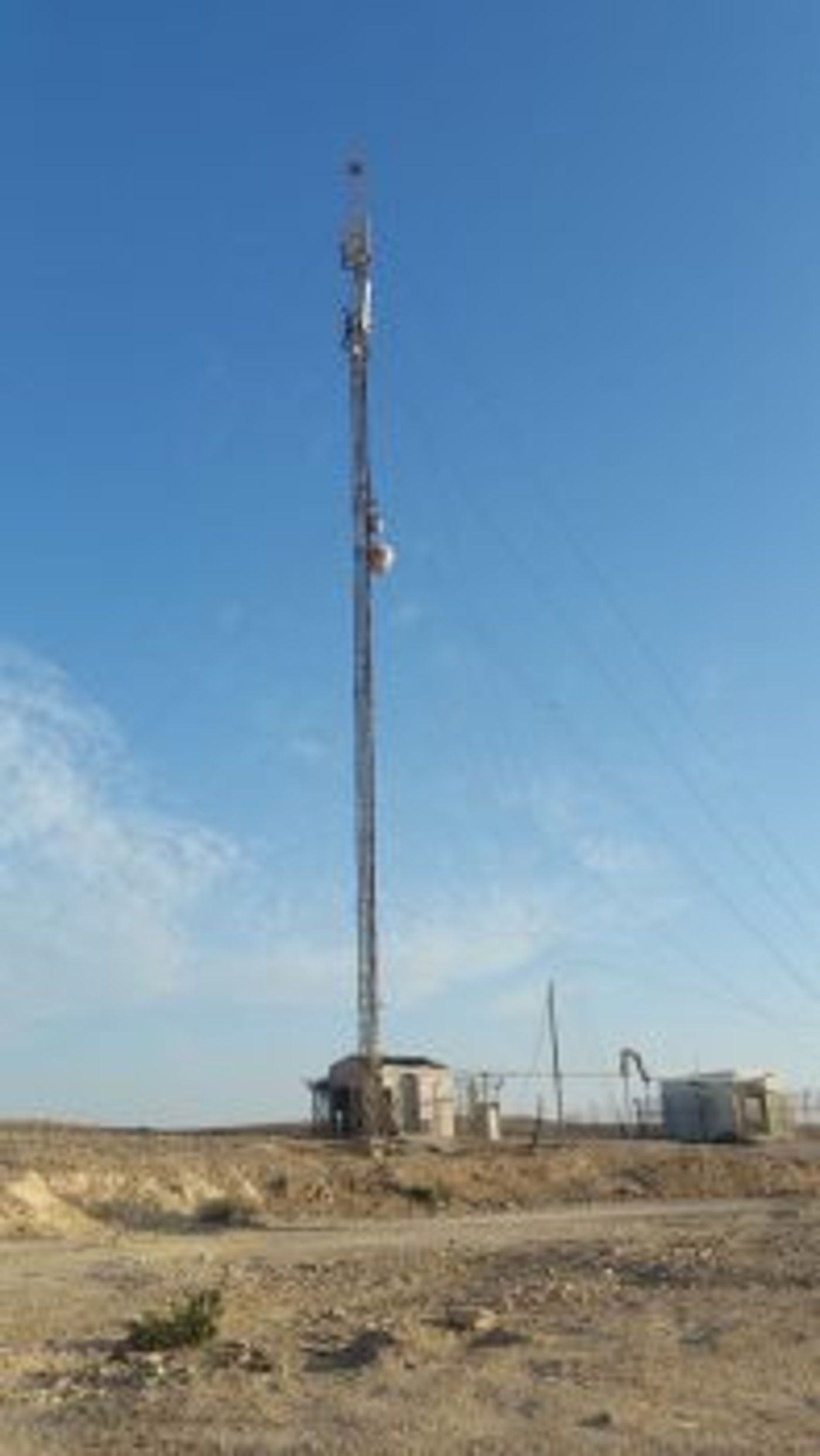 כך חולצה חתולה שנתקעה באנטנה גובה 45 מ'