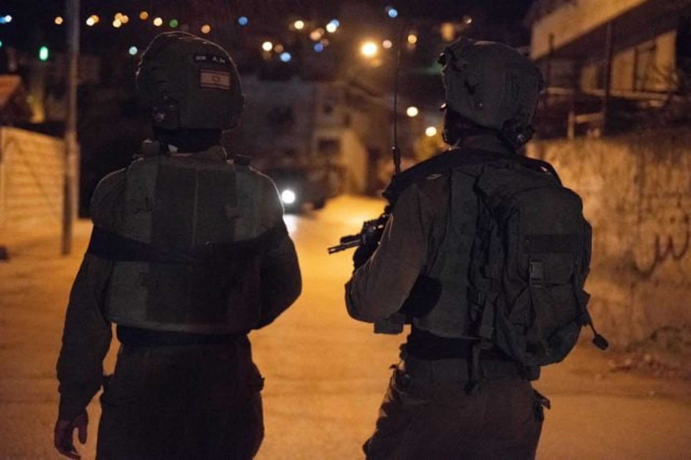 שכם הלילה: באדיבות דובר צה"ל