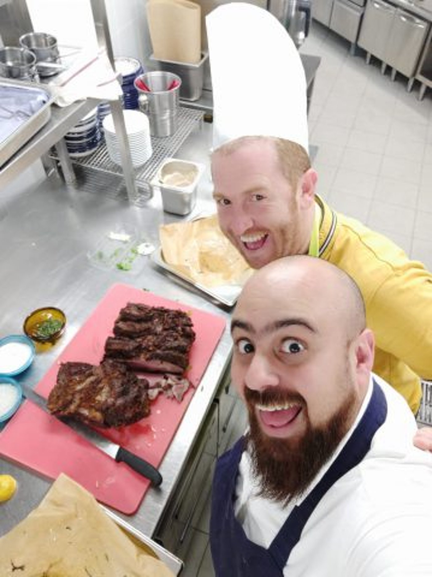 השף נמרוד ואסף מבקר האוכל