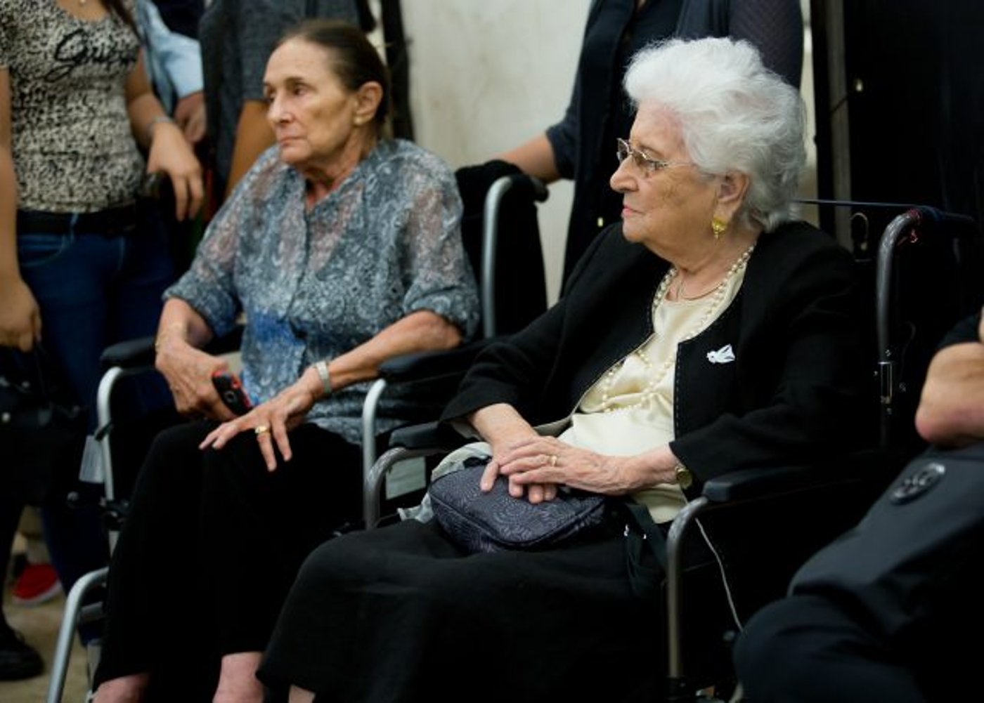 יעל ז"ל ואמה רות לפני 4 שנים (משה שי/פלאש90)