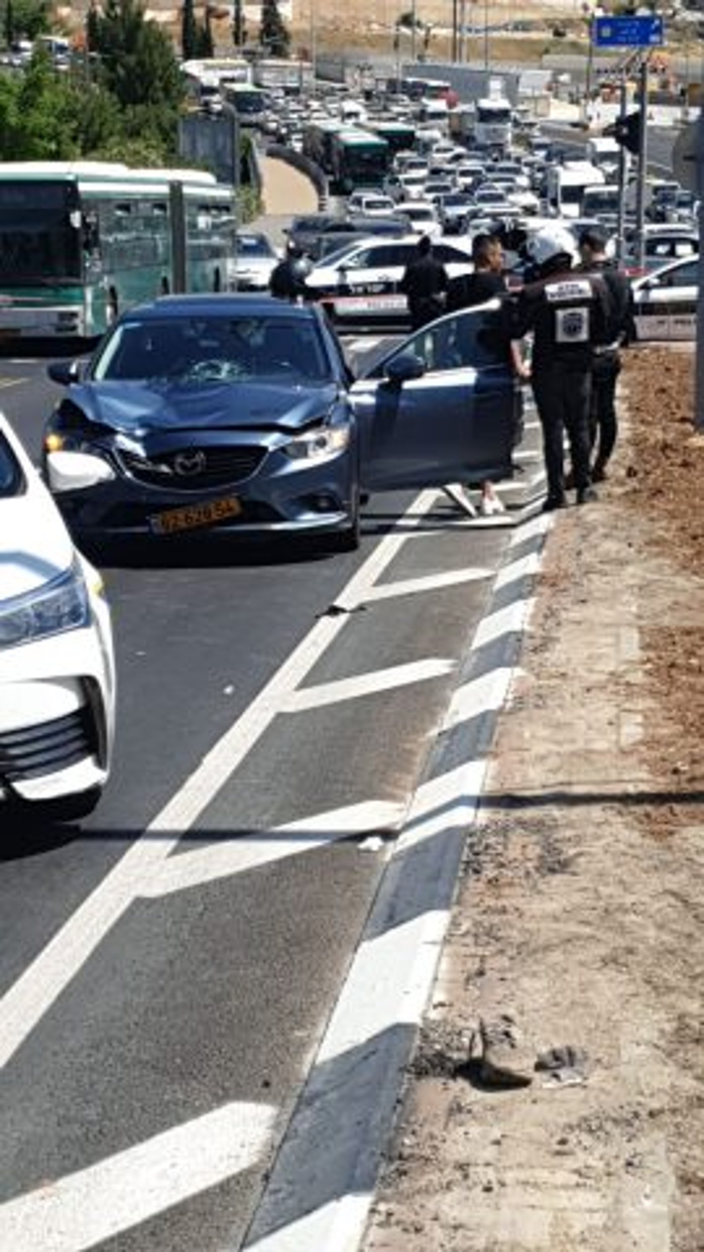 בת 18 נפצעה קשה בתאונה בשדרות גולדה מאיר בי-ם