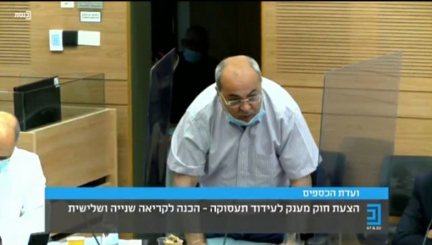 הדיון בוועדה (צילום מסך)