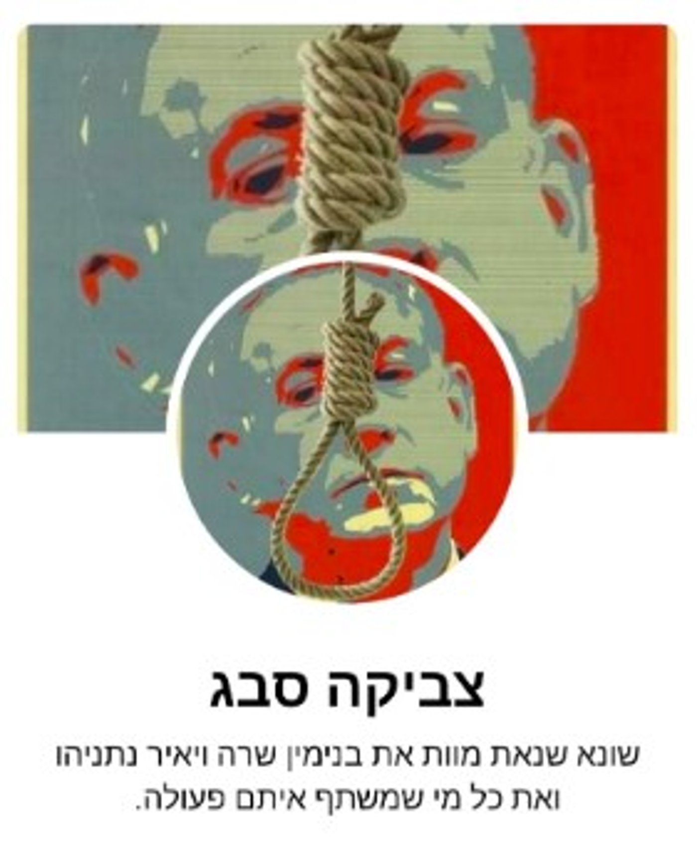 הפרופיל ממנו בוצעו האיומים (צילום מסך)