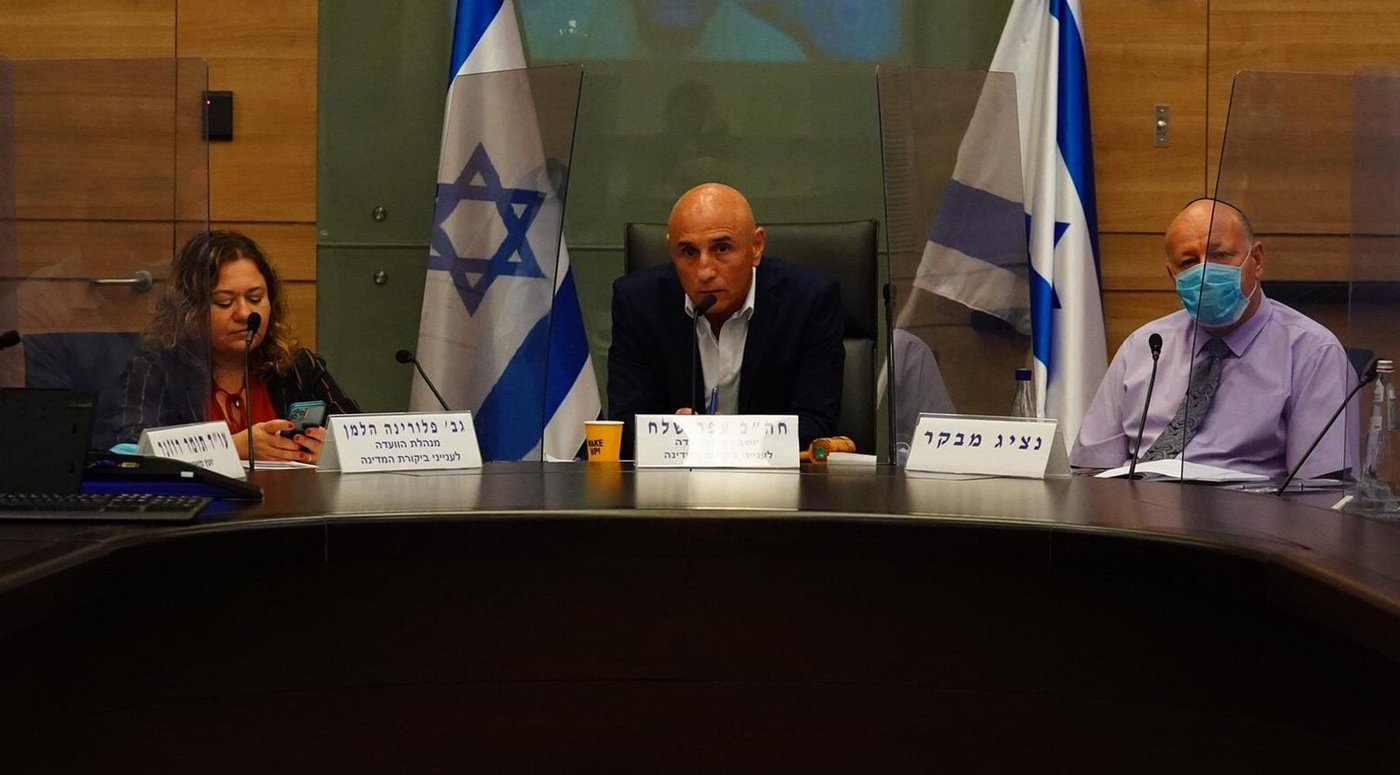 עפר שלח, יו"ר הוועדה לביקורת המדינה בכנסת ה-23