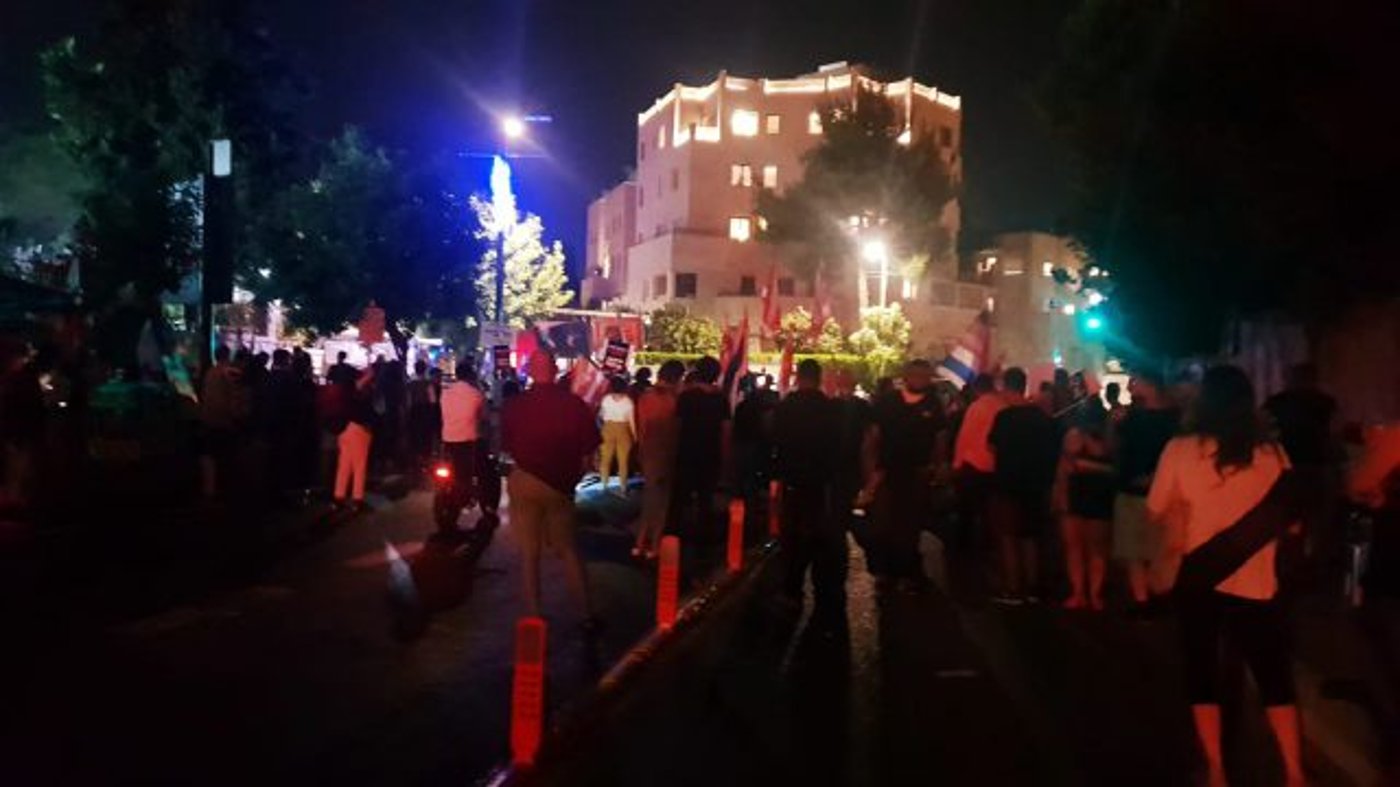 ההפגנה הערב בבלפור