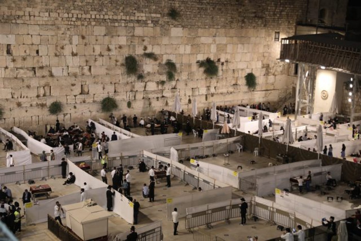 תפילת תשעה באב וקריאת איכה בכותל